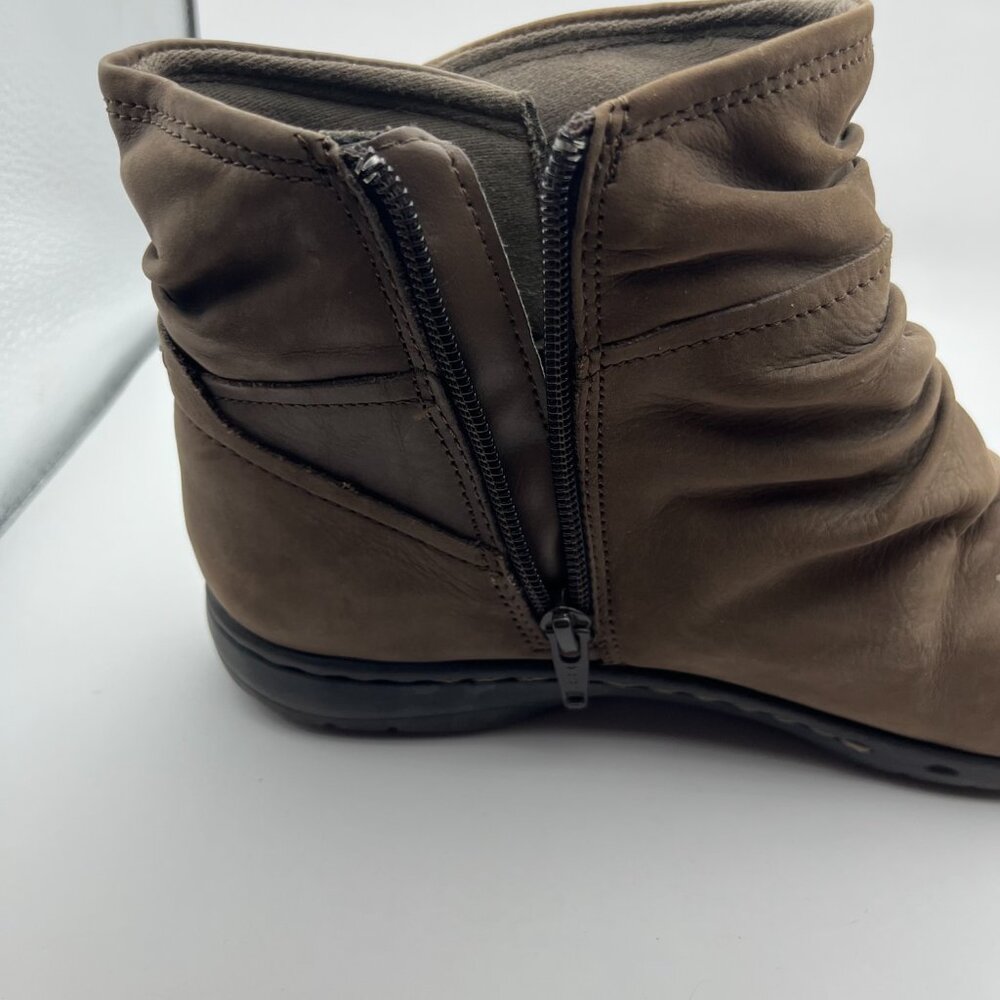Cobb Hill by New Balance Pandora Ankle Boots Women’s 7.5W Brown Leather Zip - Picture 8 of 12